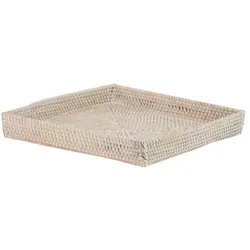 Eckiges Tablett Lombok 50x50cm
