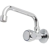 Einzel-Wandarmatur mit Einhebelmischer, C-Auslauf