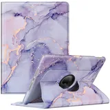 Fintie Hülle für iPad 10,2 Zoll (9. Generation) / 8. Gen / 7. Gen Lilac Marmor