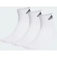Adidas Cushioned Sportswear Ankle 3er Pack White / Black 46-48