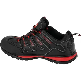 LAHTI PRO Leder/Oxford Schuhe Schwarz-Rot, Sb, "46", Ce, Lahti - Schwarz/Rot - 46