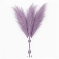layba Künstliches Pampasgras 3er-Set Mauve 100 cm