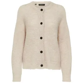 Selected Strickjacke Beige M