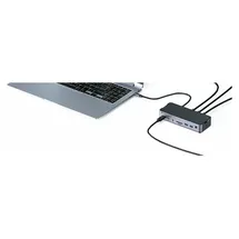 ESTUFF Triple USB-C Docking Station (GLB232006)