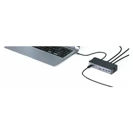 ESTUFF Triple USB-C Docking Station (GLB232006)