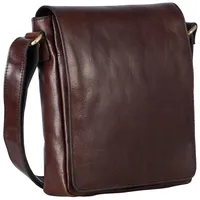 LEONHARD HEYDEN Cambridge Umhängetasche Leder 23 cm braun
