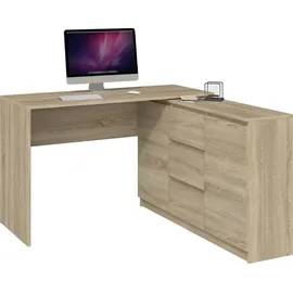 Top e shop Schubladenkommode 120 x 75 x 40 cm Braun