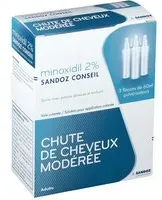 Minoxidil Sandoz Conseil® 2 % Spray 3x60 ml