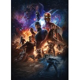 KOMAR Avengers Battle of Worlds 200 x 280 cm