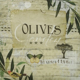 GO-DE Auflage Olives ¦ grün ¦ Maße (cm): B: 50 H: 7