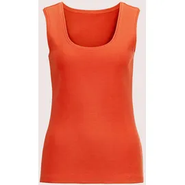 Madeleine Kurzes Freizeittop mit breiten Trägern in blutorange | Gr.: 38