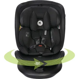 Lorelli Kindersitz Aviator, Mitwachsender Autositz mit Isofix schwarz