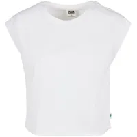 URBAN CLASSICS Damen TB4379-Ladies Organic Short Tee T-Shirt, White, XS