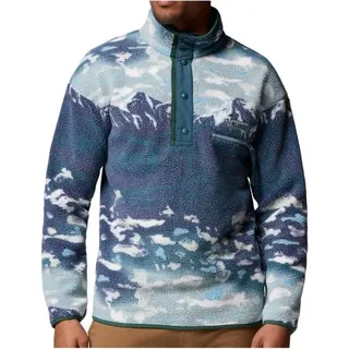 Columbia Helvetia II Printed Fleece 2026 crushed blue sisters - M