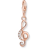 Thomas Sabo Charm-Anhänger Notenschlüssel Roségoldfarben 1899-416-14