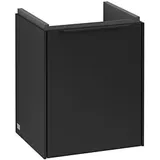 Villeroy & Boch Subway 3.0 Waschtischunterschrank C58401VL 35,1x42,9x30,9cm, Schanier rechts/Griff Volcano black, volcano black