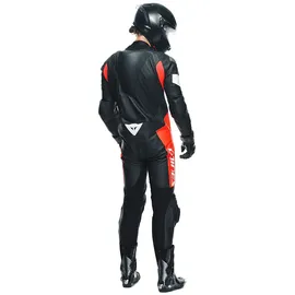 Dainese Tosa 1-tlg. schwarz/neon-rot/weiß 52