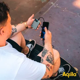 aqiila Powerbird B5 Powerbank 5000 mAh grün