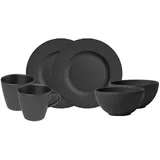 Villeroy & Boch Manufacture Rock Frühstücks-Set 6tlg EC Geschirr