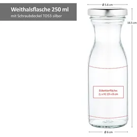 Mambocat Weithalsflasche 250 ml 6 St.