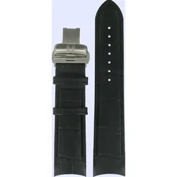 Tissot - Leder Couturier Gent Quartz Leder, Schwarz Imit.allig.22/20 Xs T600028565 - alligator-prägung,rind,schwarz