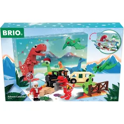 Spielzeug-Adventskalender BRIO "BRIO World", bunt, Adventskalender, KinderB:44,0cm H:8cm T:29,5cm, Made in Europe, B:44,0cm H:8cm T:29,5cm