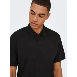 Only & Sons ONSBEN REG SS POLO SHIRT NOOS schwarz M