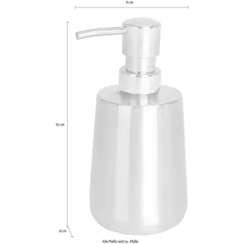 Wenko Seifenspender Solid 420 ml Silber