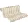 A.S. Création Vliestapete mit Wandpaneel-Motiv 0,53 x 10 m Beige/Braun 391096