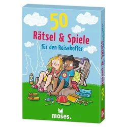 50 Rätsel & Spiele für den Reisekoffer