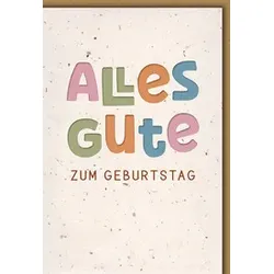 Geburtstagskarte 512594 Schrift