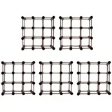 Proregal Weinregal 36 x 36 x 24 cm Braun