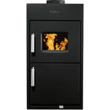Buderus Logaflame HLG317 Kamineinsatz Stahl Schwarz/Abdeckplatte Kachelofen