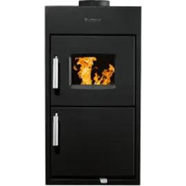 Buderus Logaflame HLG317 Kamineinsatz Stahl Schwarz/Abdeckplatte Kachelofen