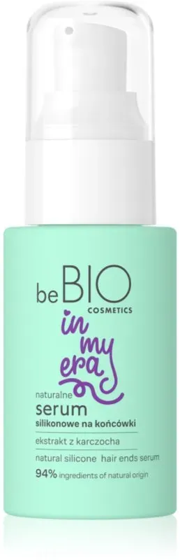 beBIO In My Era Natural Silicone regenerierendes Serum für trockene Haarspitzen 50 ml