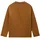 Napapijri New Box Logo Langarm-T-Shirt Braun 10
