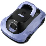 Poolroboter, Kabelloser Poolsauger Akku, Poolroboter Akku Boden, 180 Min Laufzeit, Auto-Parking, 2.7L Filterkorb, Poolreiniger Pool Bodensauger für Aufstell- und Einbaubecken bis 200m2