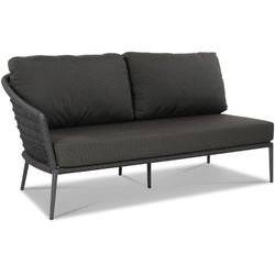 Musterring Gartensofa-Modul Ibiza Aluminium Grau