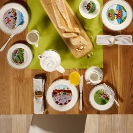 Villeroy & Boch Design Naif Brotteller 6-tlg. bunt