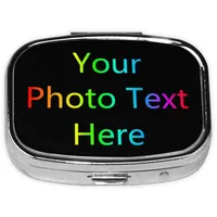 Personalisierte Pillenbox, individuelle Pillenhülle für Geldbörse, Reisen, tragbarer Mini-Pillenhalter, Organizer, personalisierte Pillenhülle, Aufbewahrung kleiner Pillenbehälter