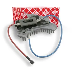 FEBI BILSTEIN Steuergerät, Heizung/Lüftung febi Plus Widerstand, Innenraumgebläse  für MERCEDES-BENZ A2108206210 2108206210 2028207310 22977
