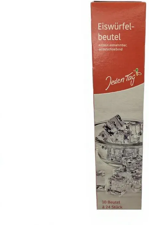Jeden Tag Eiswürfelbeutel