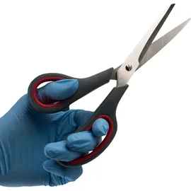 Westmark Papierschere schwarz-rot 21,0 cm