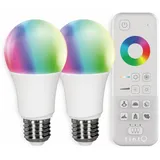 tint Starter-Set LED-Birne 2 St. mit Fernbedienung