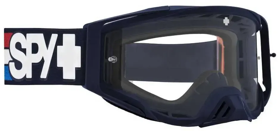 Spy Foundation Speedway Offroad-brille Mit Roll-off-system - Matte USA - HD Clear/CAT0