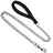 Kerbl Pet Miami Plus Kettenleine schwarz 4 mm, 100 cm