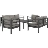 Konifera Gartenlounge-Set »»New Jersey««, (Set, 19 tlg., 1x 3er