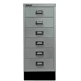BISLEY MultiDrawer Schubladenschrank 27,9 x 38,0 x 67,0 cm silber