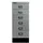 BISLEY MultiDrawer Schubladenschrank 27,9 x 38,0 x 67,0 cm silber