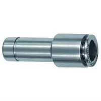 Riegler Gerade Steckverb., Nippel 6 mm, red., Schlauch- Ø4,